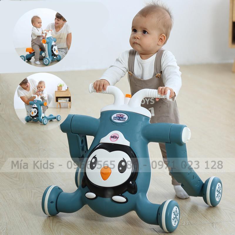 Xe Tập Đi Đa Năng WDH Baby Park 3in1 Có Phát Nhạc: Xe Chòi Chân, Xe Trượt, Xe Tập Đi Phát Nhạc Cho Bé