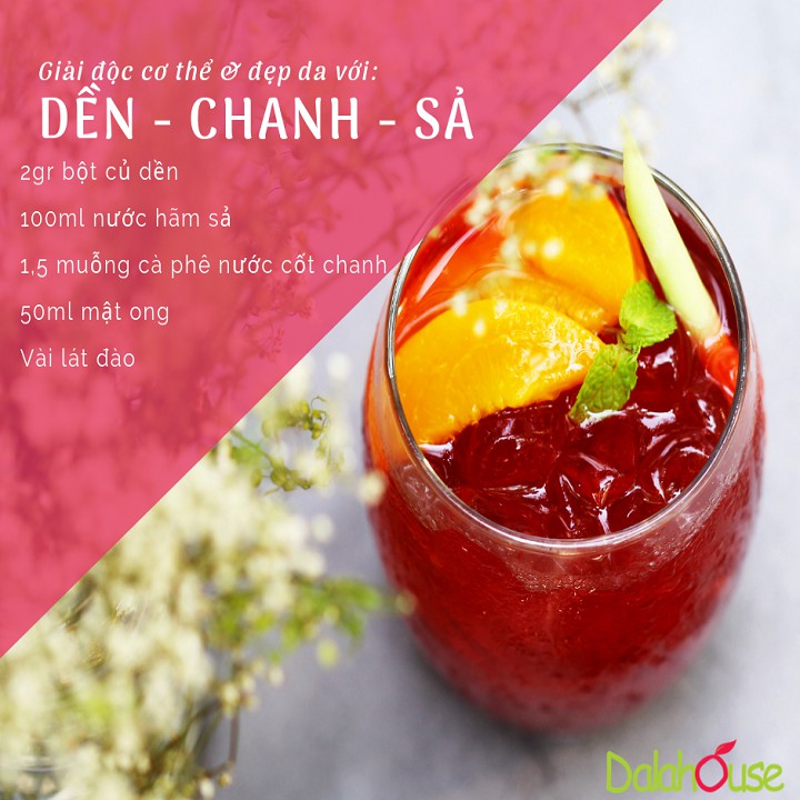 Bột Củ Dền | Bột Củ Dền Sấy Lạnh | Bột Của Dền DALAHOUSE [Organic]