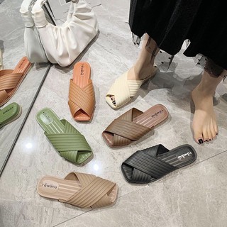 Dép lê nữ quai chéo bản to Cực Hót mẫu mới hàng loại 1 (sỉ giá tốt)