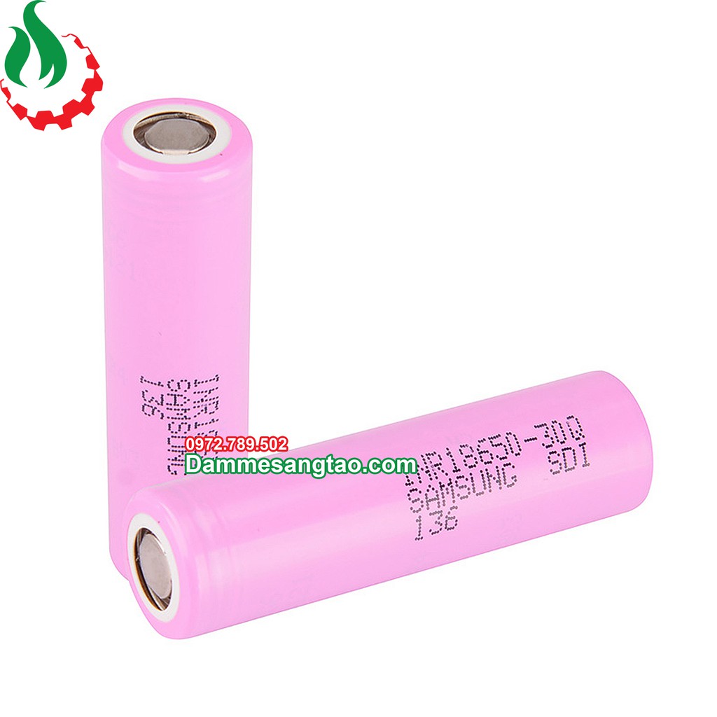 Cell pin 18650 SAMSUNG INR18650-30Q Li-ion 3.7V 3000mah - Xả 15A