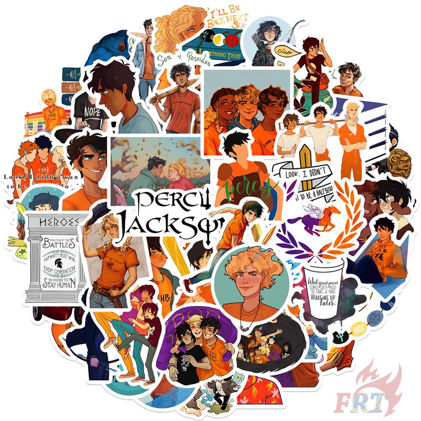 50Pcs/Set ❉ Percy Jackson Series 01 Stickers ❉ Fashion DIY Waterproof Decals Doodle Stickers