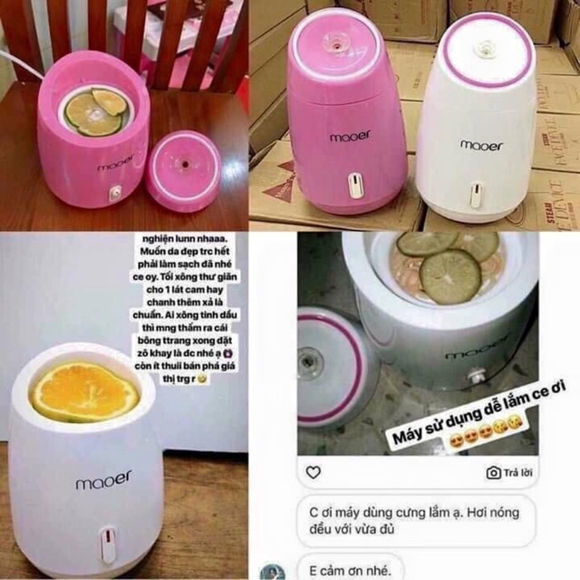 Máy xông mặt