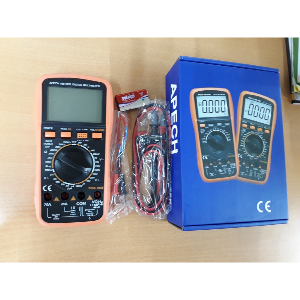 Apech AM-1099 đồng hồ vạn năng  APECH AM 1099 tích hợp đo LCR TrueRMS