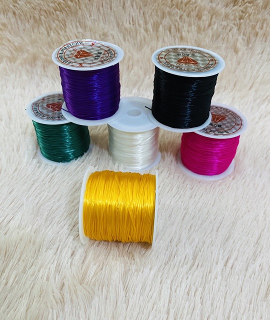 Cước thun co dãn xỏ vòng tay loại 1