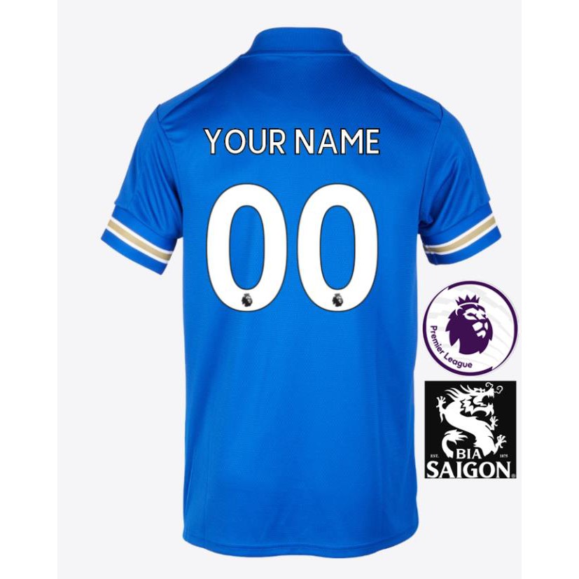 Áo Leicester City sân nhà Thái Lan AAA 20-21  Size S-XXXL quần áo đá bóng  ༷
