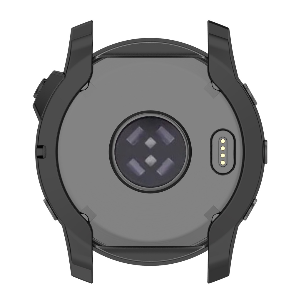 Bao Da Có Khung Mạ Năng Lượng Mặt Trời Dùng Cho garmin fenix 7 7x 7s Ốp