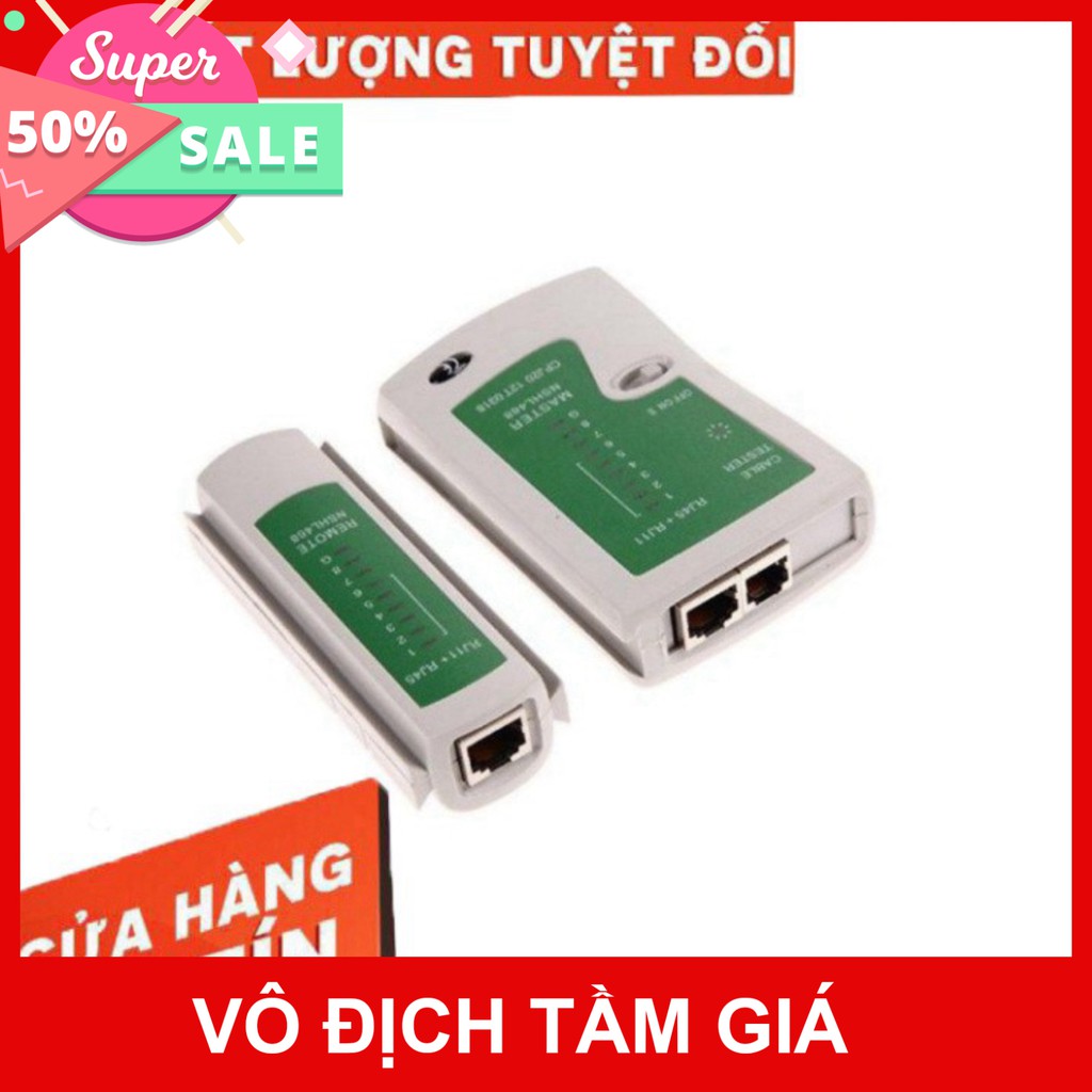 [Giá Sốc] Hộp Test Dây Mạng RJ45 _ RJ11 Đa Năng Dễ Sử Dụng Chính Hãng ARIGATO Đảm Bảo Chất Lượng