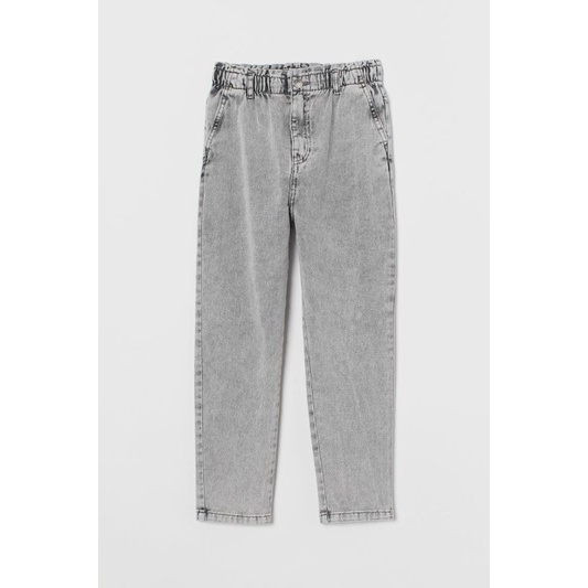 Quần jeans nữ cạp cao H.M A.uth size 10/11y, 11/12y