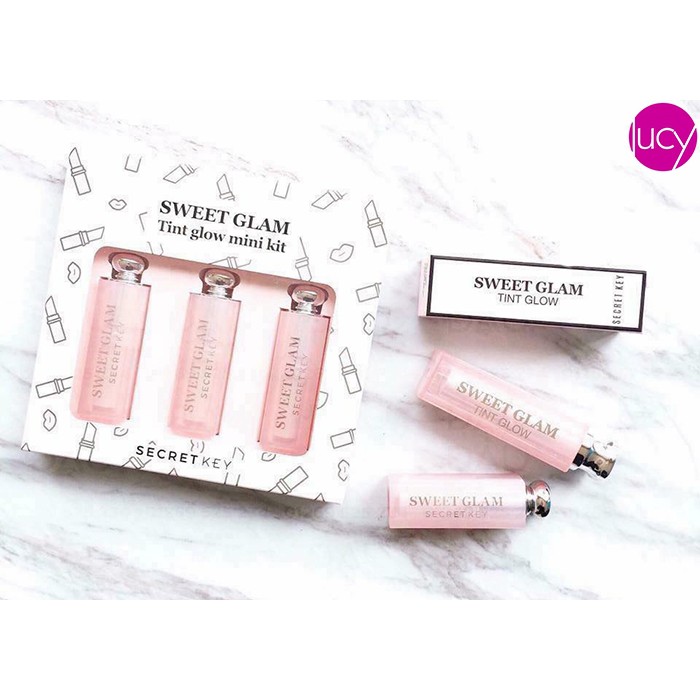 Set son Secret Key Sweet Glam Tint Glow Mini Kit | BigBuy360 - bigbuy360.vn