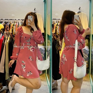 Đầm hoa f21 xuất xịn bigsize ảnh chụp tại shop