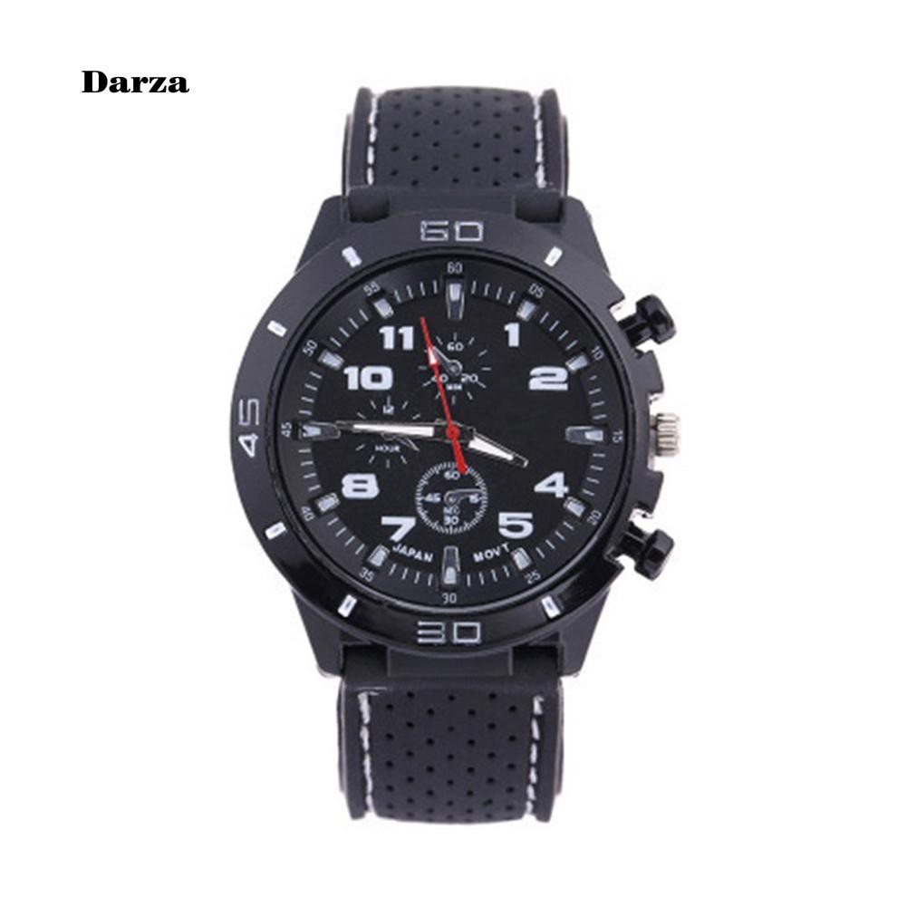 Đồng hồ đeo tay mặt tròn phong cách thể thao cho nam