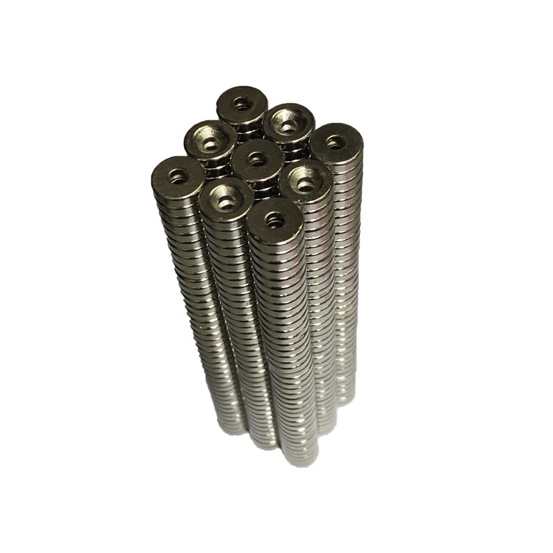 Nam Châm 10x3 có lỗ .