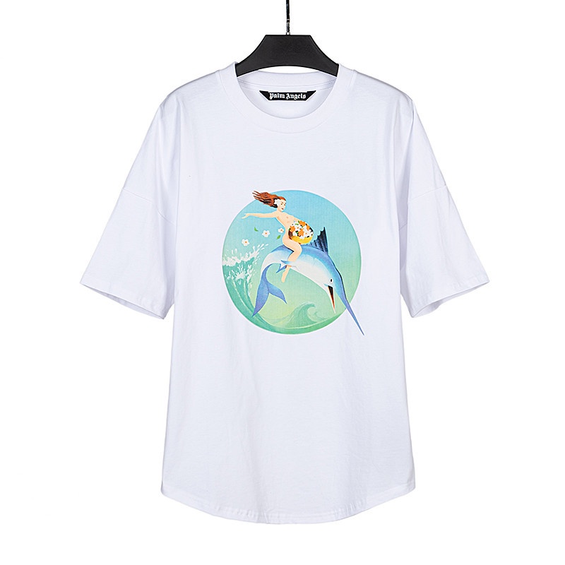 Áo Thun Cotton Tay Ngắn Dáng Rộng Plus Size Unisex