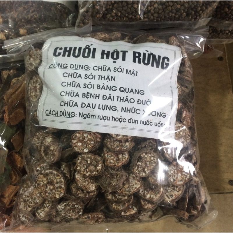 1kg chuối hột rừng tây bắc thái nát giá tốt