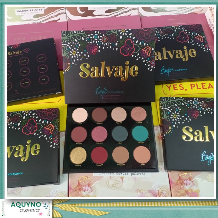 Bảng màu mắt ColourPop Salvaje Shadow Palette