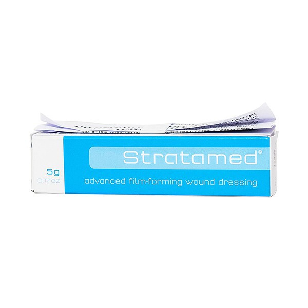 Kem sẹo Stratamed 5g hỗ trợ làm lành vết thương hở và giúp mờ sẹo thâm, sẹo lồi, sẹo lõm