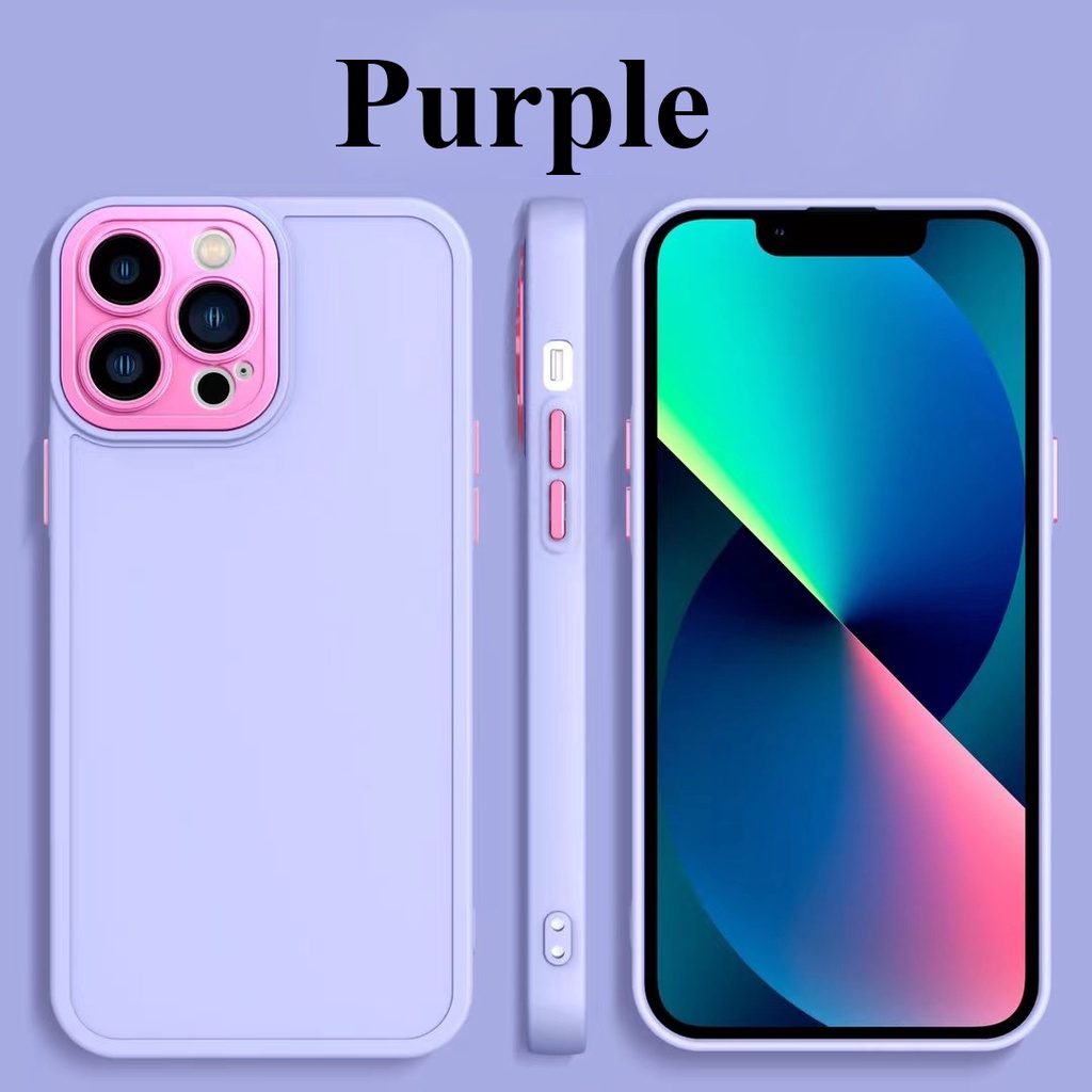 Ốp Điện Thoại Silicon Chống Sốc Màu Tương Phản Cho Xiaomi Redmi Note 10 10S 9 9S Redmi10 10C 10A 9A
