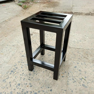 Giá đỡ chậu cây Bonsai Vuông 40x40cm, Cao (50-100)cm, Thép hộp 30x30mm, 2 nan đỡ phụ - Giá kệ sắt