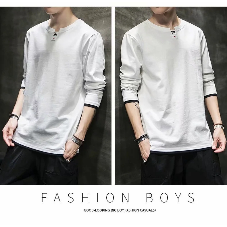 Áo thun nam dài tay M-3XL hiện có 5 màu | BigBuy360 - bigbuy360.vn