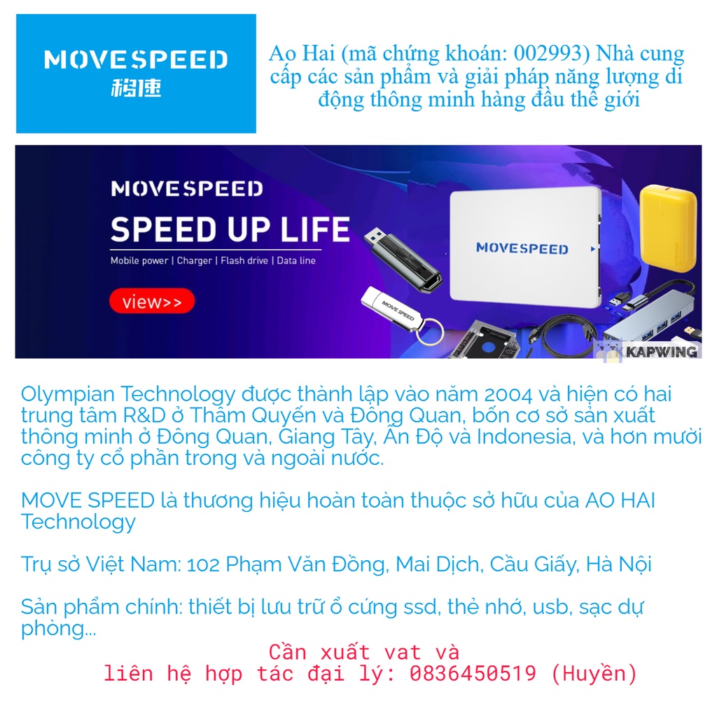 Dây cable tín hiệu Move Speed SATA 3.0 6Gb/s dài 60cm