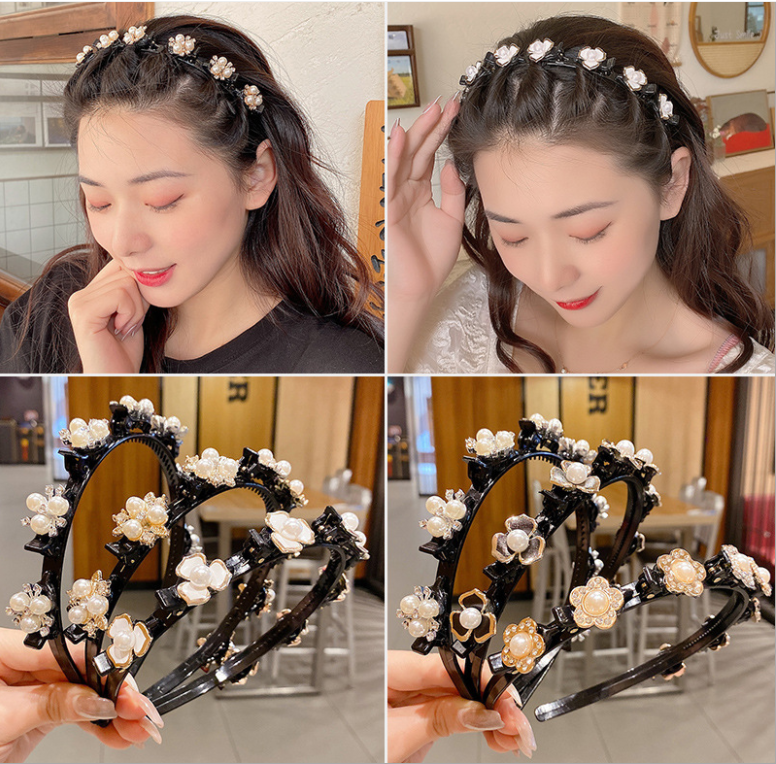 Cài tóc SOH3037 đính ngọc trai nhân tạo nhiều họa tiết đẹp mắt khác nhau