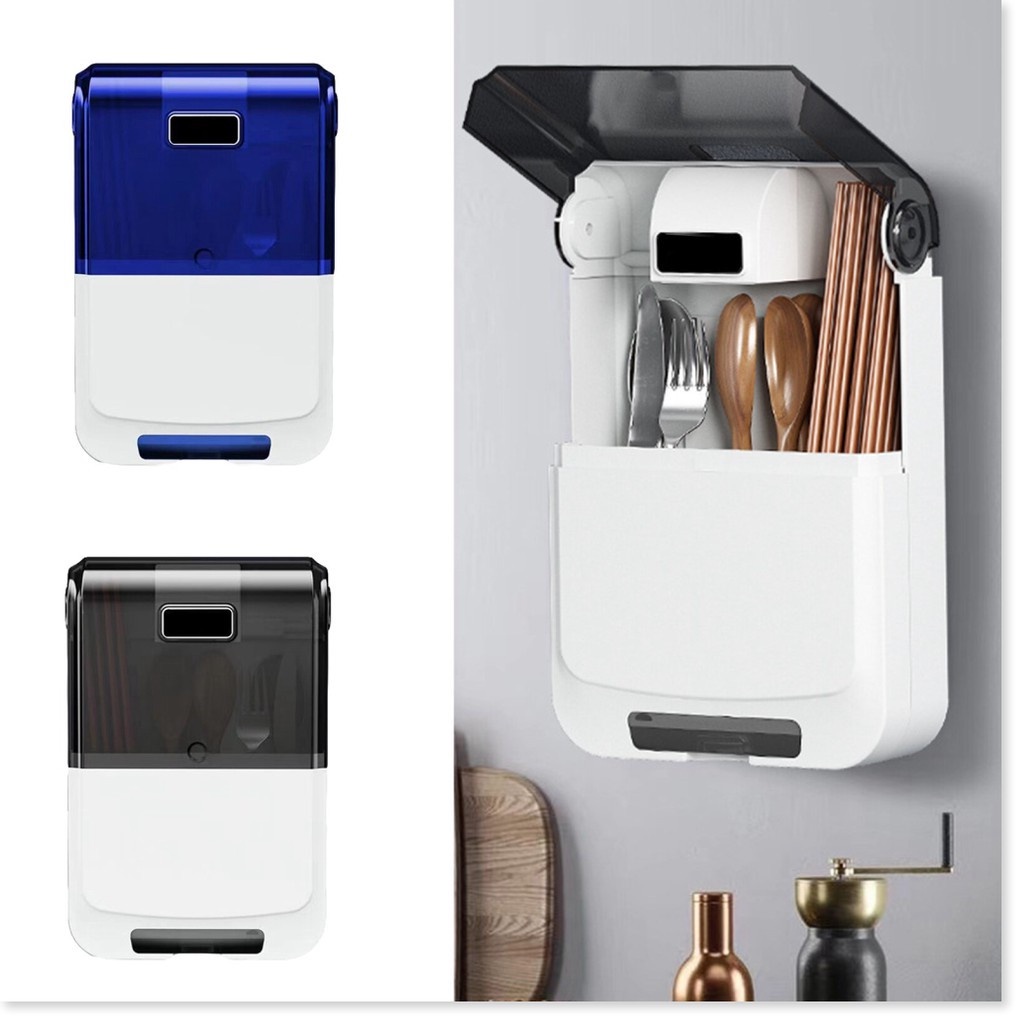 MẤY KHỬ KHUẨN ĐŨA THÌA BẰNG TIA UV TREO TREO TƯỜNG TIỆN LỢI - MẤY SẤY ĐŨA THÌA KHỬ KHUẨN CAO CẤP TRÁNH ẨM MÓC VÀ BỤI BẨN