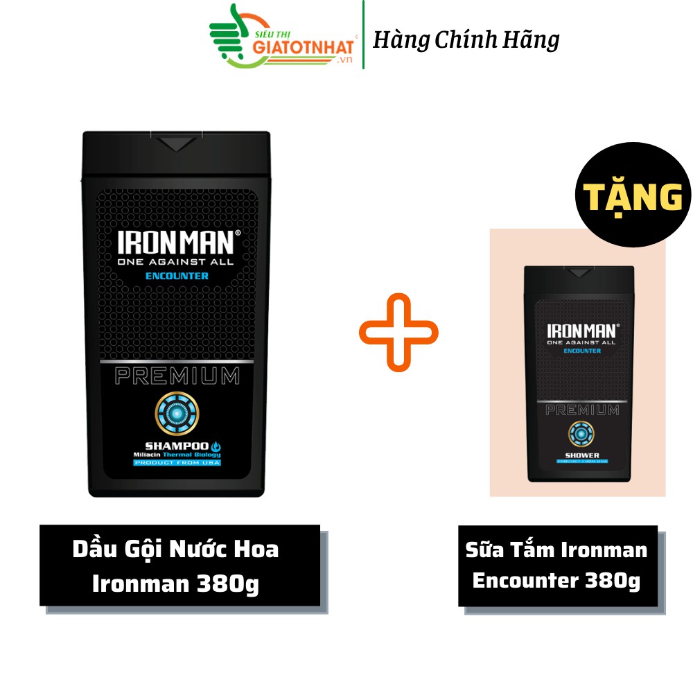 Dầu gội nam hương nước hoa Encounter 380g Tặng sữa tắm hương nước hoa nam Encounter 380g