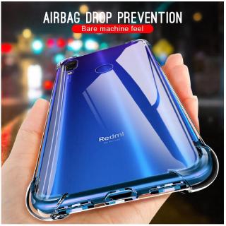 Ốp điện thoại nhựa TPU trong suốt bền cho Xiaomi Max3 Mix3 Mi8 9 5X 6X Play Remi 7 Note 7 Pro