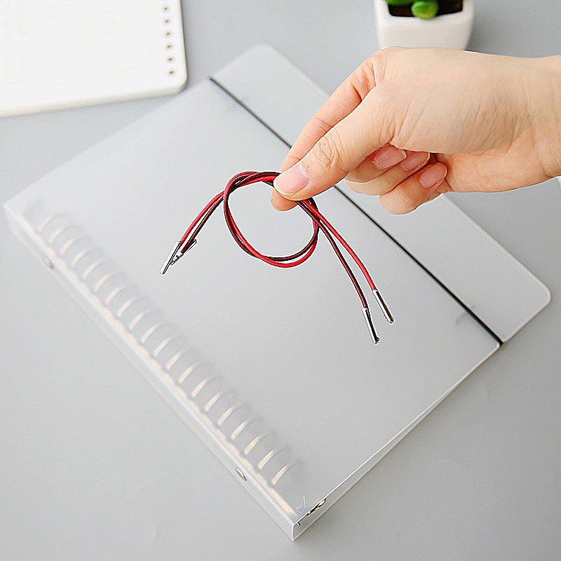 [Bujo]  Bìa sổ còng Binder nhựa cao cấp A5 B5 A4 đồ dùng học tập văn phòng phẩm