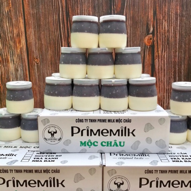 NOWSHIP - Sữa chua nếp cẩm Mộc Châu Prime Milk