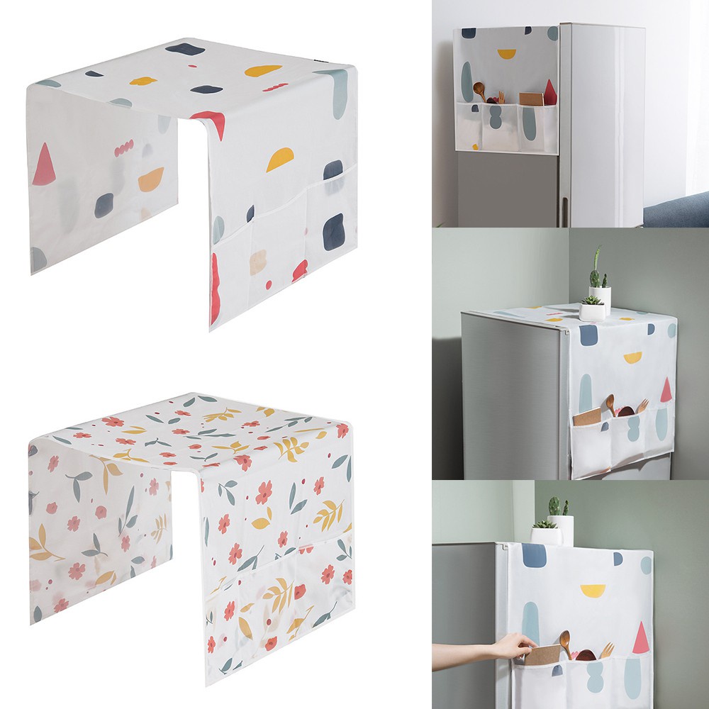 Vỏ Bọc Máy Giặt/ Tủ Lạnh Nhiều Màu Chống Bụi Tiện Dụng Cho Gia Đình Thấm Nước, Đựng Đồ Tiện Dụng