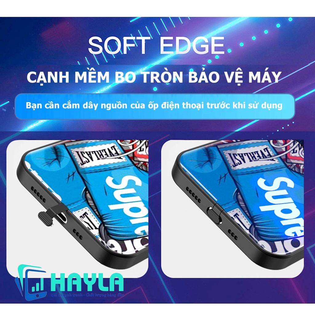 Ốp lưng Iphone đèn Led chớp nháy theo nhạc cực độc 6/6plus/6s/6splus/7/7plus/8/8plus/x/xr/xs/11/12/pro/max/promax ODT04