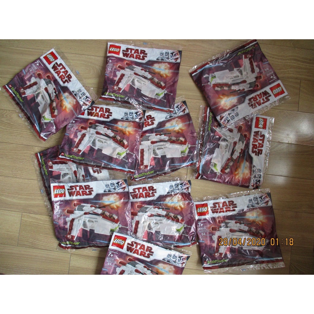 Đồ Chơi LEGO 20010 Star Wars Brickmaster Polybag Mini Republic Gunship
