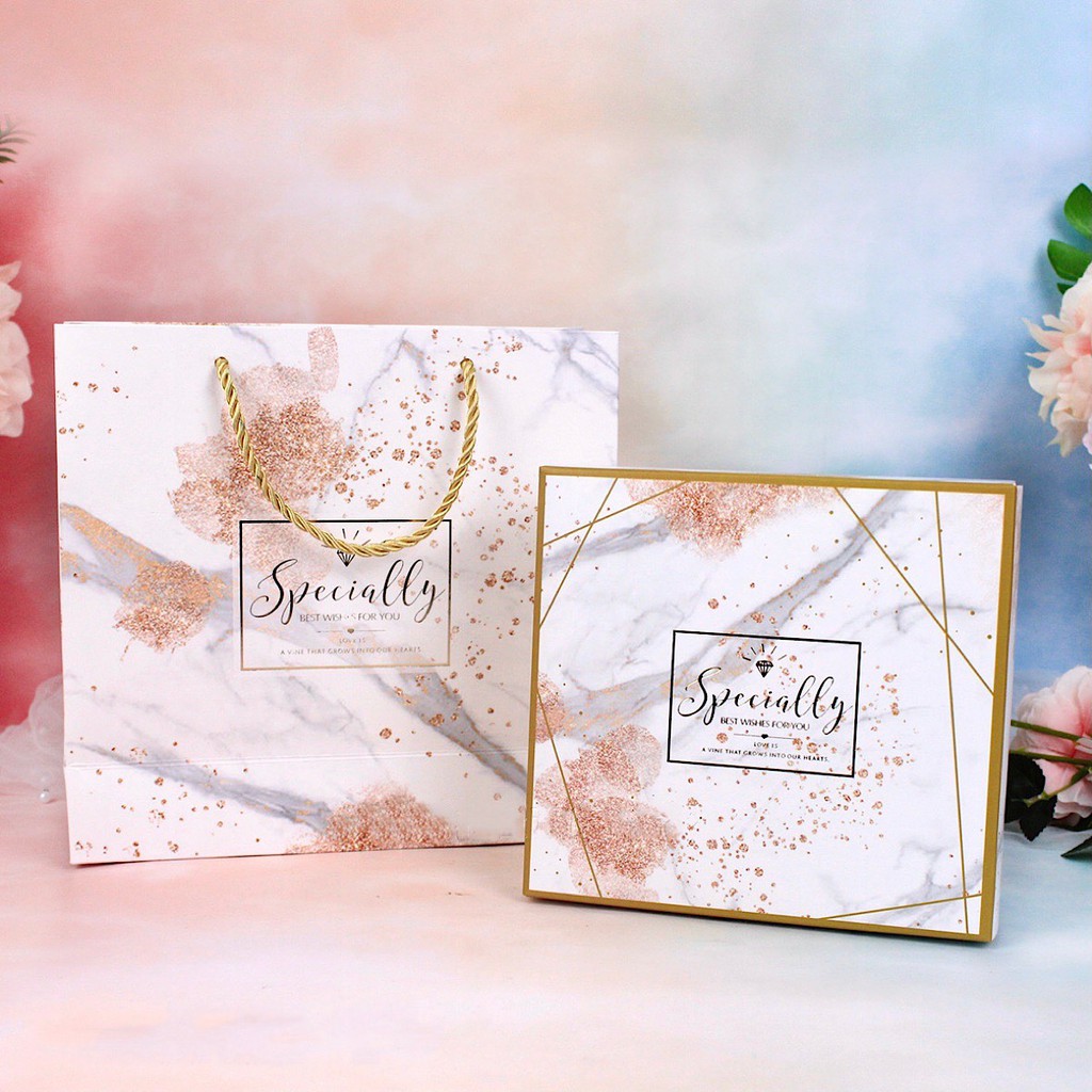 [SỈ 14K] Hộp quà hộp hoa sáp trà hoa size H2 (tách set) | BigBuy360 - bigbuy360.vn