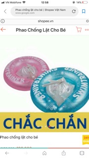 Phao tập bơi chống lật