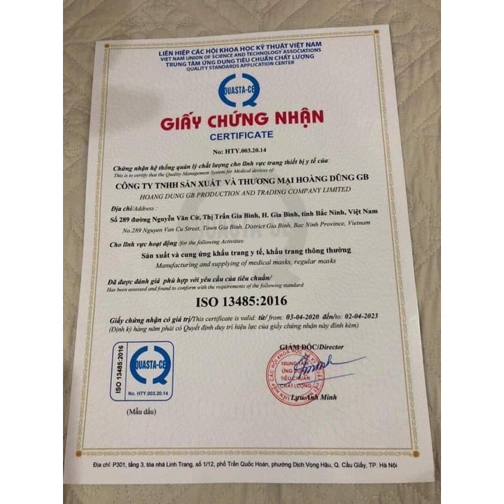 Thùng Khẩu Trang Kf94 HOÀNG DŨNG Màu Xám 300 Cái