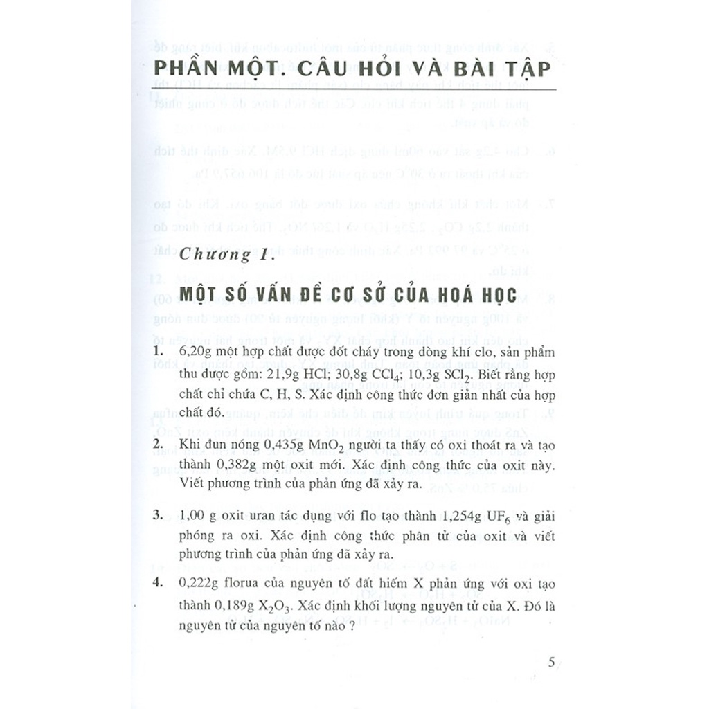 Sách - Bài Tập Cơ Sở Lí Thuyết Các Quá Trình Hóa Học (Tái bản)