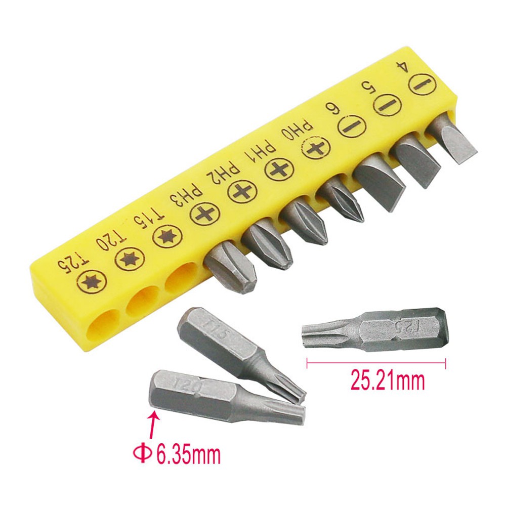 Bộ Chìa Vặn Đai Ốc Hình Chữ L 1 / 4 "6.35Mm