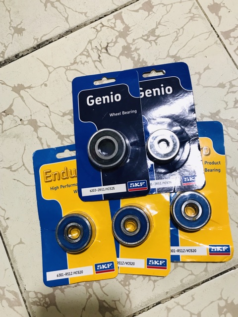 Bộ bạc đạn SKF cho suzuki satria raider Fi, Fu, sonic