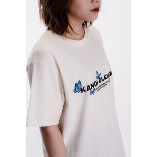 Áo thun Unisex Oversized Butterfly Blue Kandi