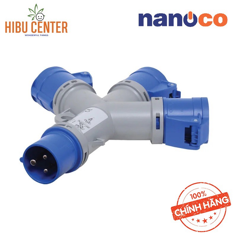 Ổ Cắm Chia 3 Ngã Loại Không Kín Nước NANOCO F9432006/ F9432000/ F9430401 Hàng Chính Hãng – HIBUCENTER