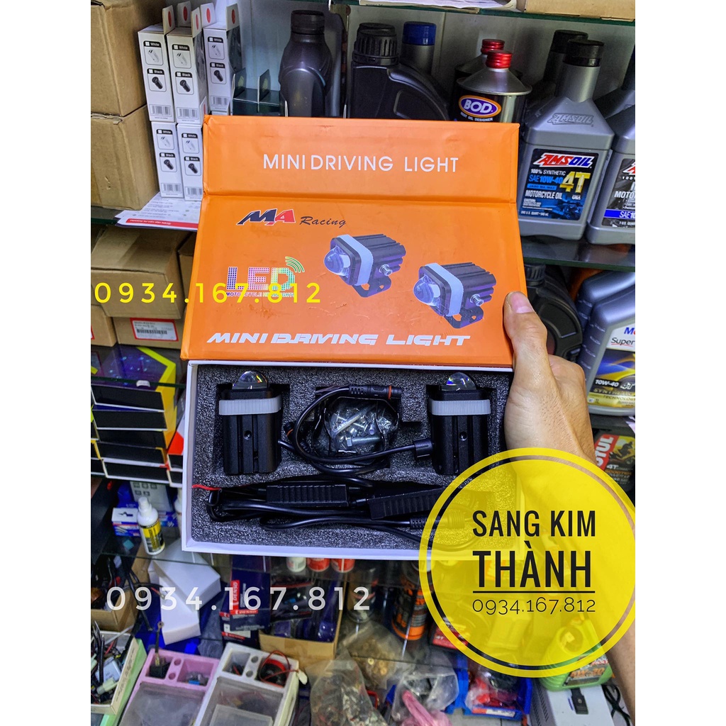 Đèn Bi Cầu Mini M1 MA RACING Chính Hãng 4 Chế Độ