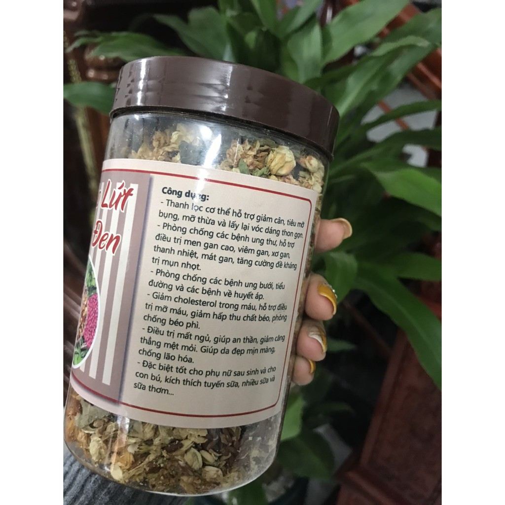 TRÀ GẠO LỨT XẠ ĐEN GIẢM CÂN TIÊU MỠ HỘP 500g | BigBuy360 - bigbuy360.vn