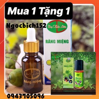 Tinh dầu răng miệng( amidan,viêm họng,sâu răng,hôi miệng,nhiệt miệng,viêm lợi,viêm tai)