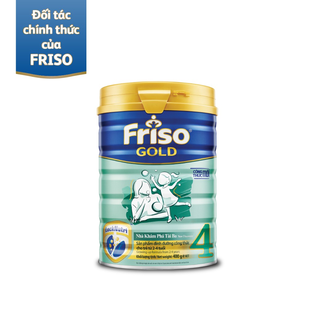 Sữa bột Friso Gold LockNutri 4 400g