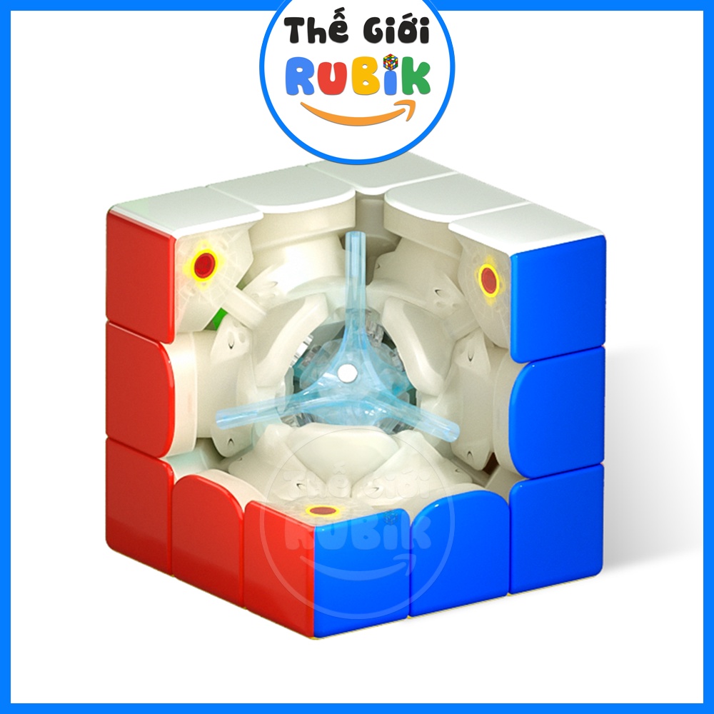 Rubik 3x3 Tornado V3 M Cao Cấp Có Nam Châm Flagship 2022 QiYi X-Man Tornado V3M Rubic Đồ Chơi Trí Tuệ | Thế Giới Rubik