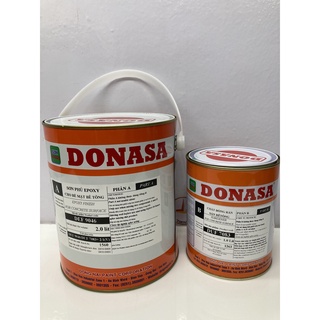 Sơn sàn bê tông Donasa Màu xanh 9046 3L