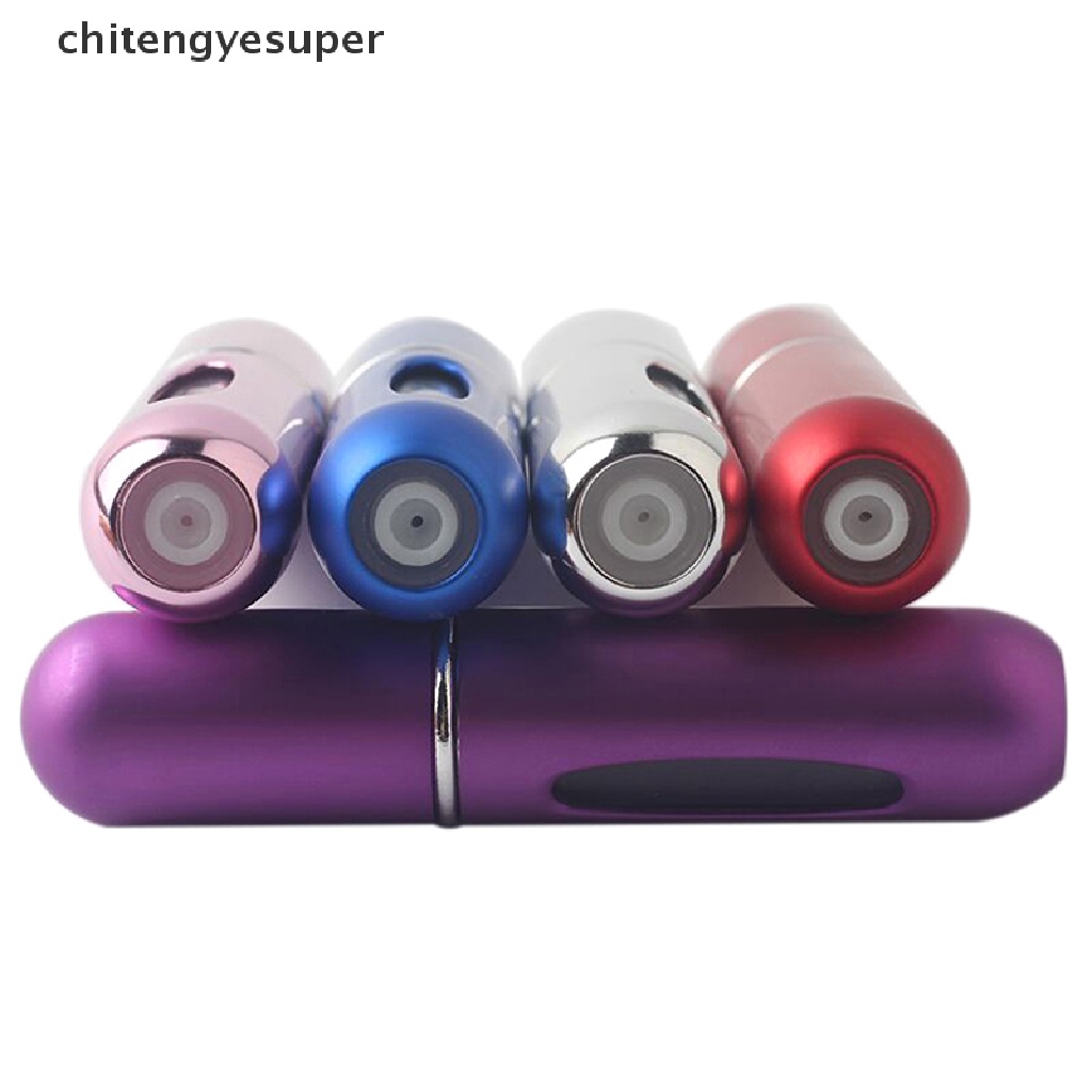 Chitengyesuper 5Ml Travel Portable Refillable Perfume Atomizer Bottle Scent Pump Spray Case  CGS