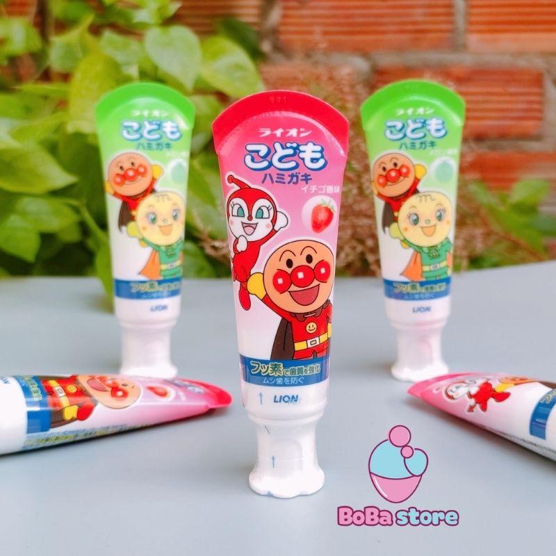 Kem đánh răng cho bé Lion tại Boba store