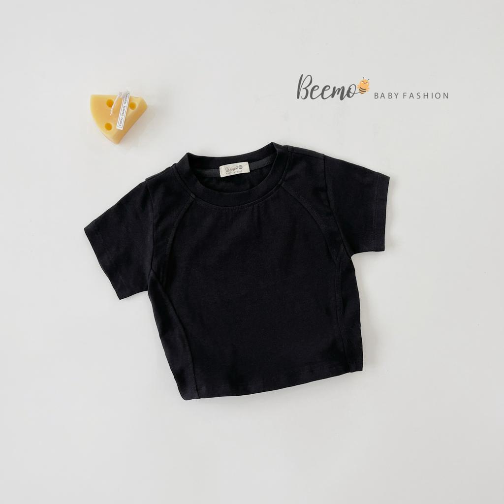 Áo phông gân nổi cho bé Beemo,Chất liệu cotton mềm mại, co giãn và thấm hút mồ hôi B331